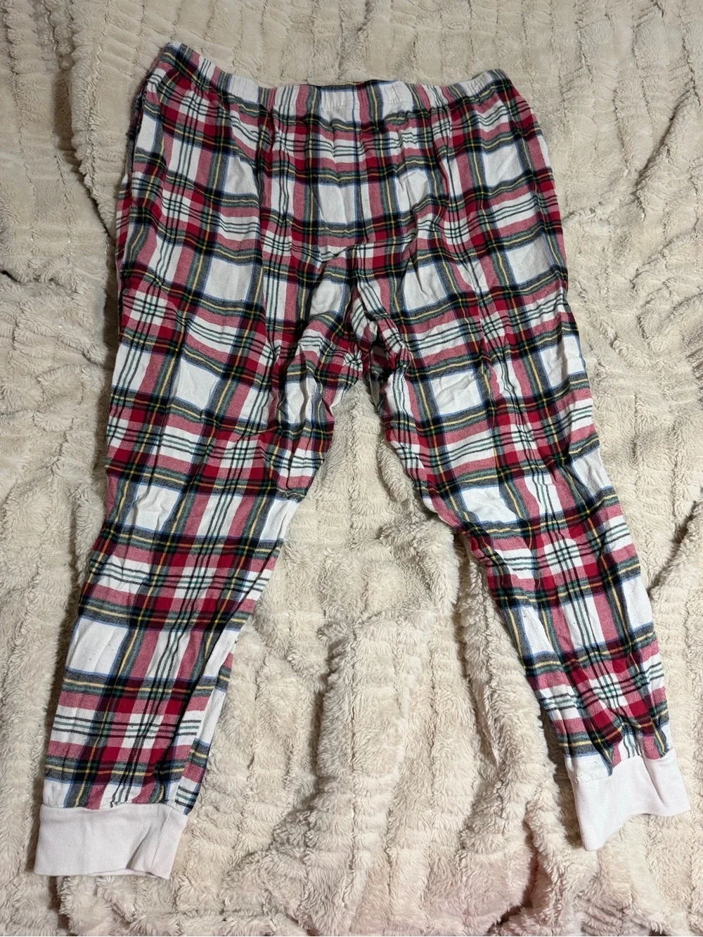Plaid Lounge Pants - Red Plaid